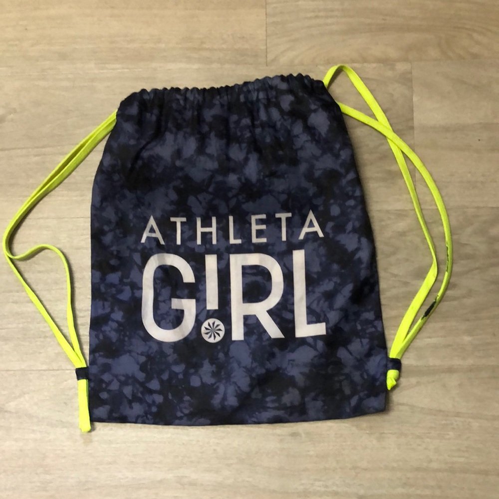 Athleta Girl Tie-Dye Drawstring Bag